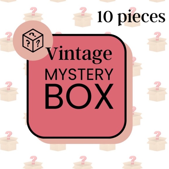Vintage Mystery Box of Clothing Dress top bottom all sizes - Picture 1 of 1